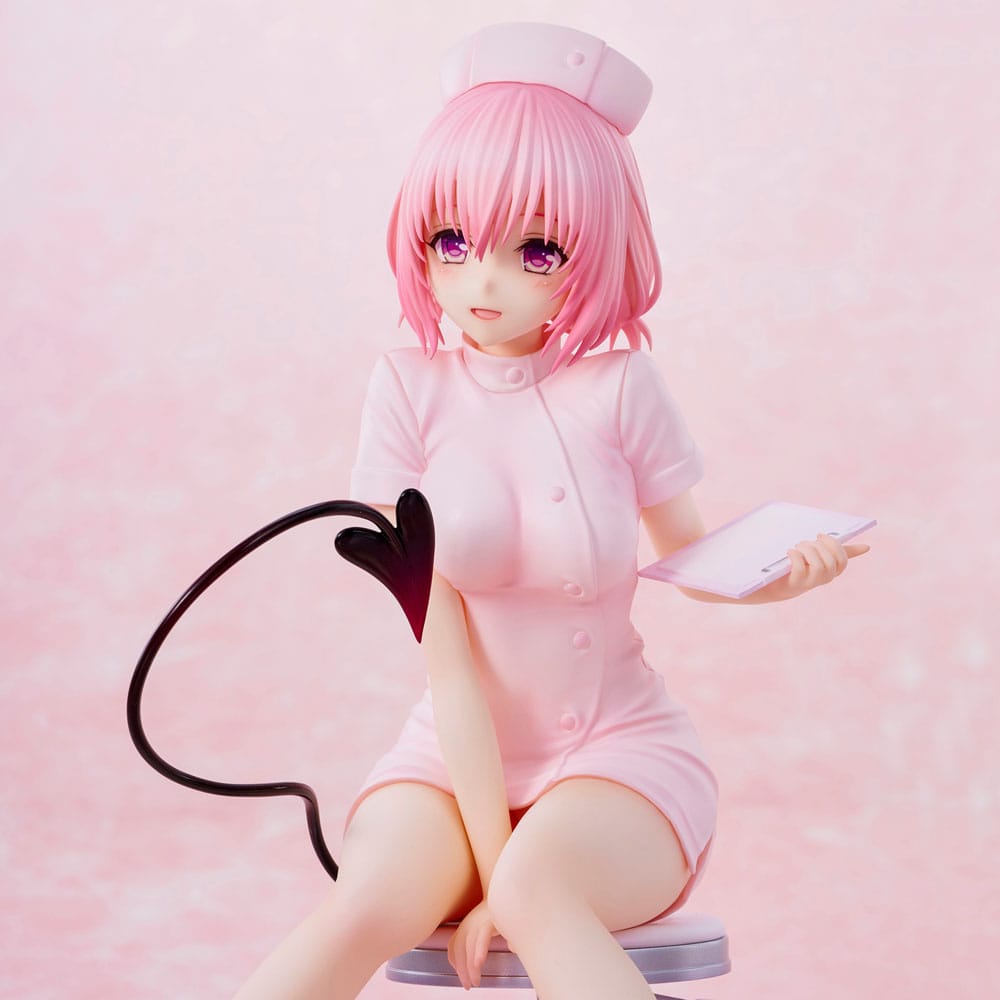 To Love-Ru Darkness Statue PVC Momo Belia Deviluke Nurse Cos 22 cm