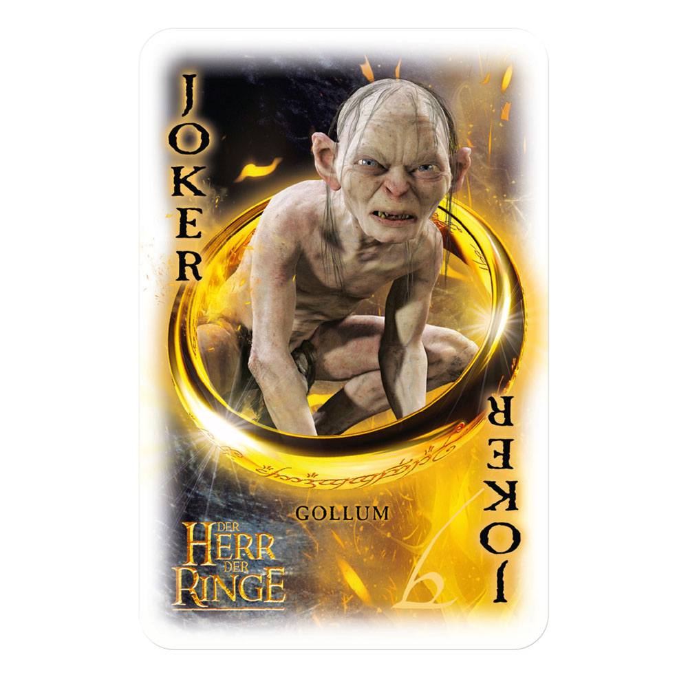 Herr der Ringe Number 1 Spielkarten Display (12) *Deutsche Version*