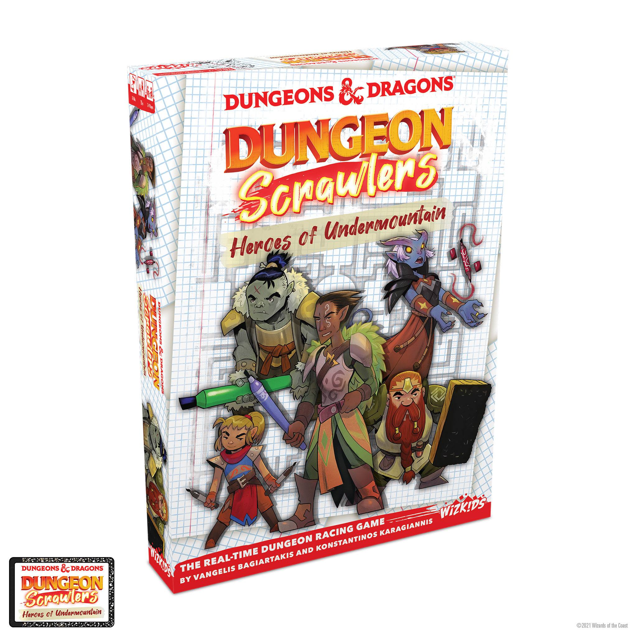 D&D Dungeon Scrawlers: Heroes of Undermountain Brettspiel *Englische Version*