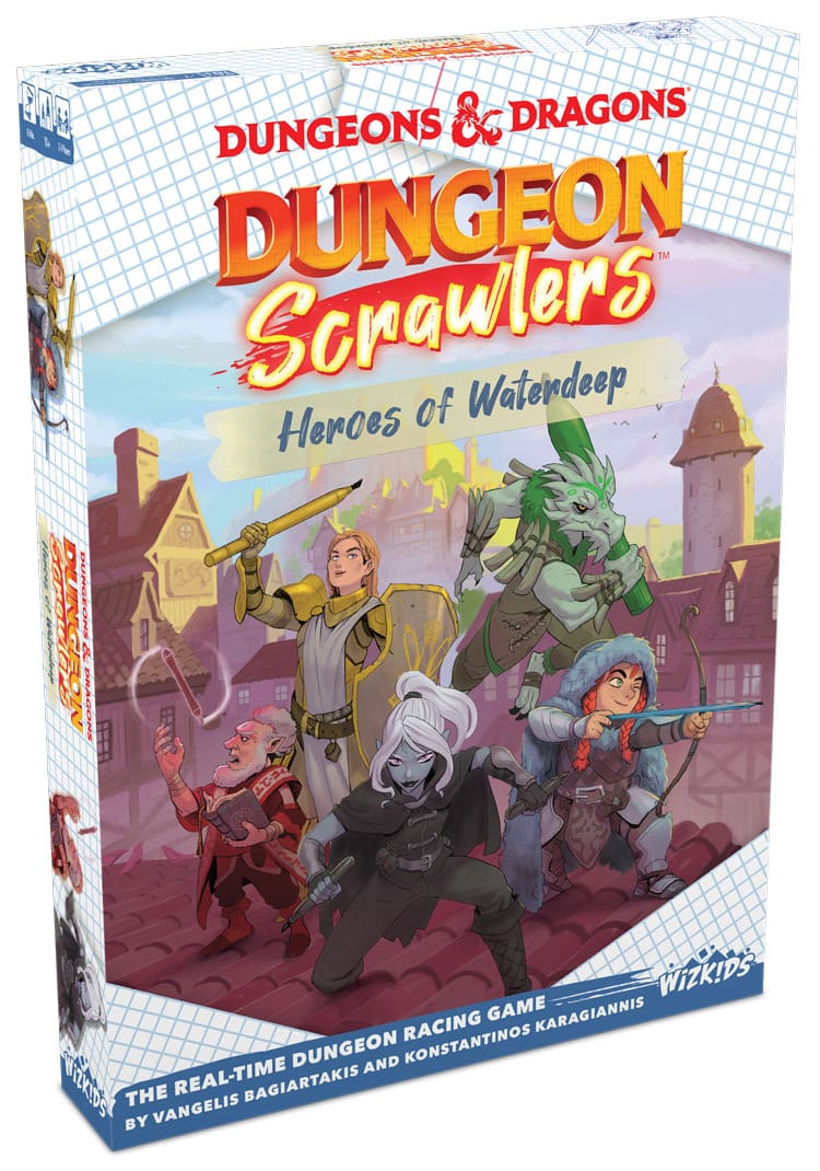 Dungeons & Dragons: Dungeon Scrawlers - Heroes of Waterdeep Brettspiel *Englische Version*