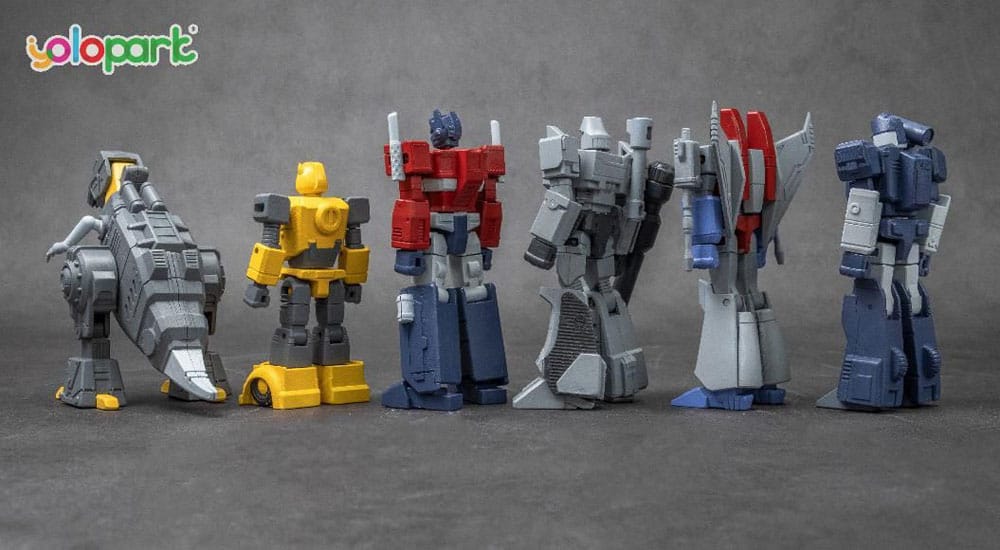 Transformers: Generation One AMK Mini Series Plastic Model Kit Sortiment (6)
