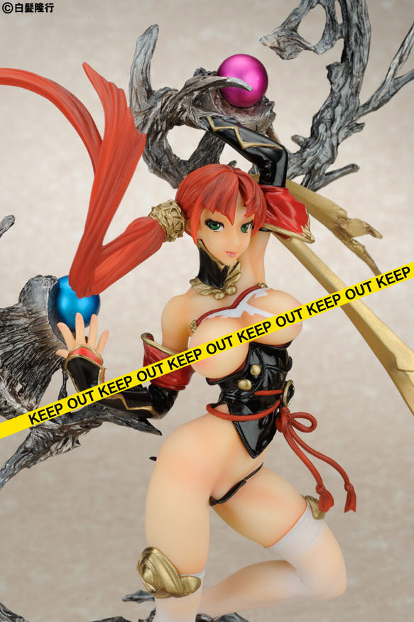 Takayuki Shiragami Statue 1/6 Shing Kazekiri-No-Zan Ninokatachi 35 cm
