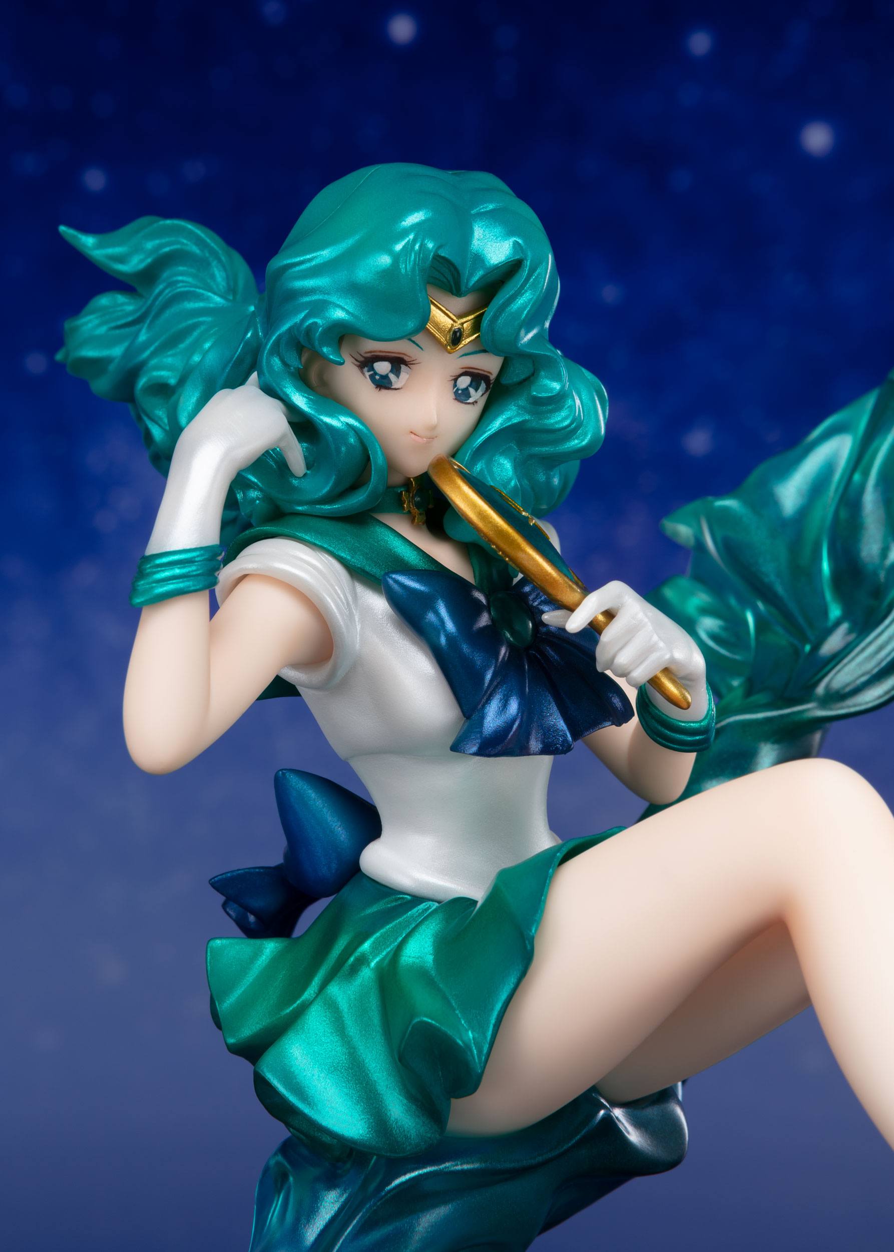 Sailor Moon FiguartsZERO Chouette PVC Statue Sailor Neptun Tamashii Web Exclusive - Set