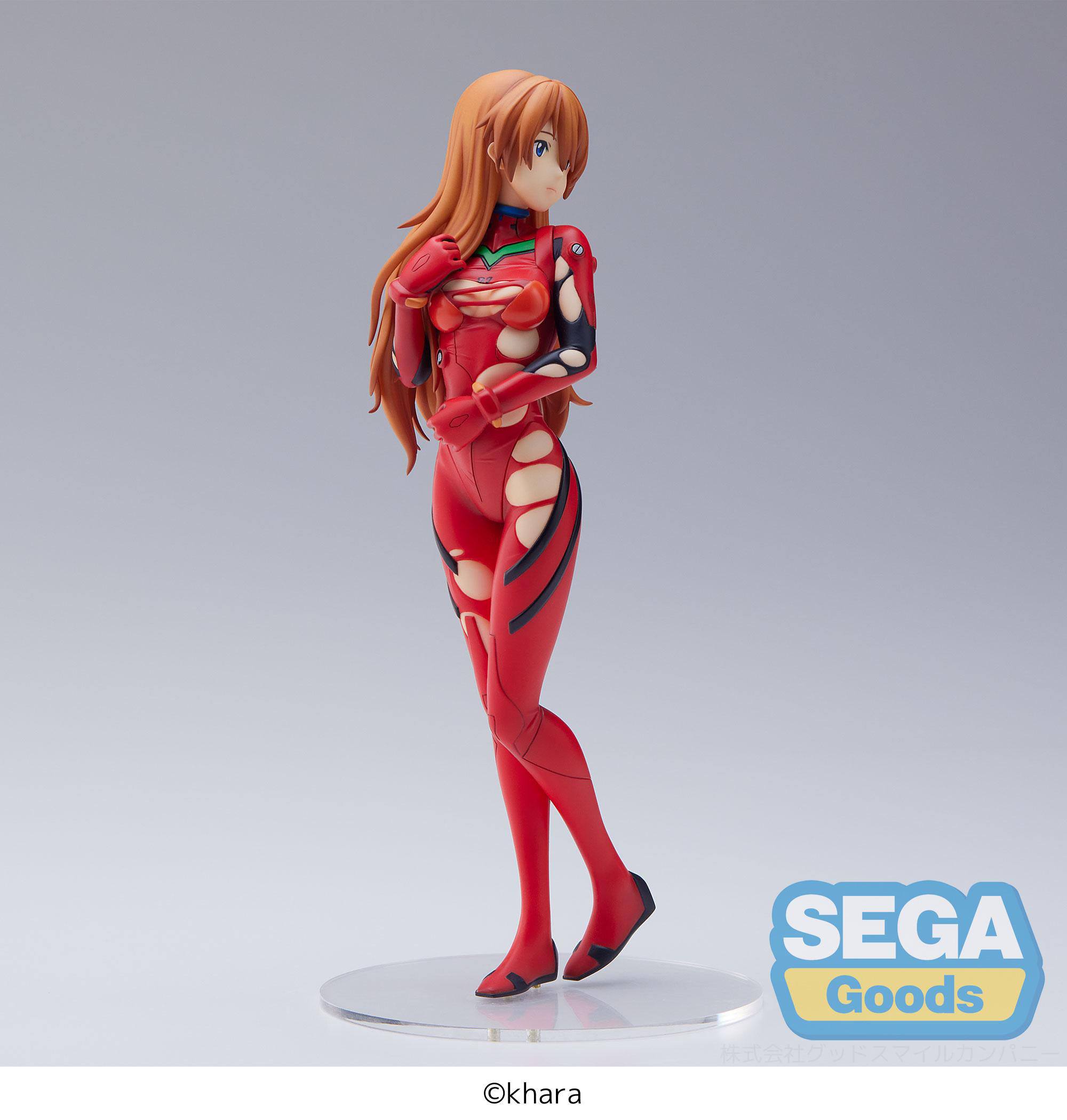 EVANGELION: 3.0+1.0 Thrice Upon a Time SPM PVC Statue Asuka Langley On The Beach 21 cm