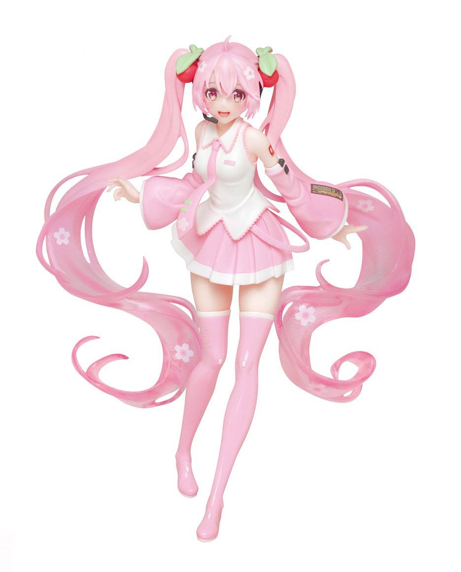 Vocaloid PVC Statue Sakura Miku Newly Written Illustration Ver. 20 cm