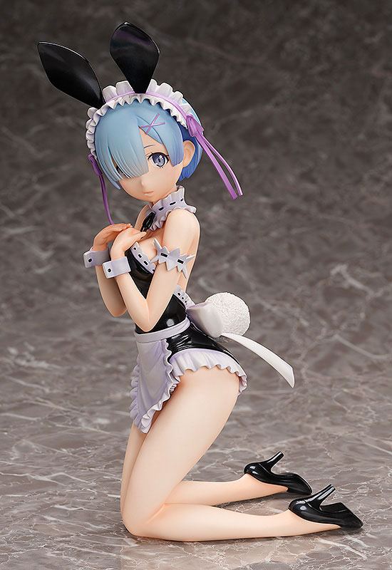 Re:ZERO -Starting Life in Another World- PVC Statue 1/4 Ram & Rem Bare Leg Bunny Versionen 30 cm