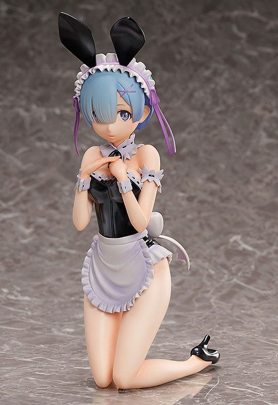 Re:ZERO -Starting Life in Another World- PVC Statue 1/4 Ram & Rem Bare Leg Bunny Versionen 30 cm