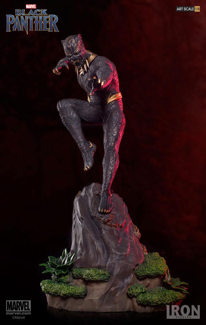 Black Panther Battle Diorama Series Statuen-set 1/10 (4er Set)