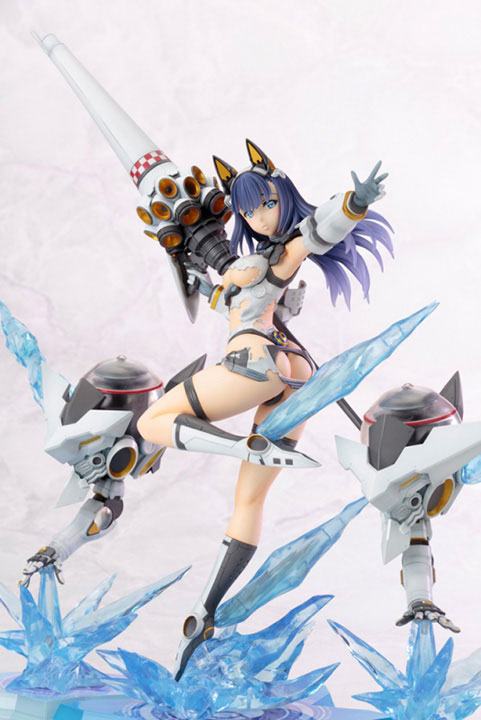 Sword & Wizards The Emperor of Sword & Seven Lady Knights Statue 1/8 Fuyuka Yukishiro Damage Version