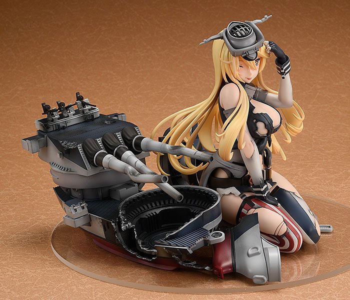 Kantai Collection PVC Statue 1/8 Iowa Half-Damaged Heavy Armament Ver. 14 cm