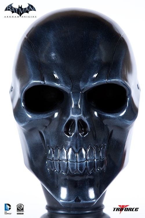 Batman Arkham Origins Replik 1/1 Black Mask Arsenal 46 cm