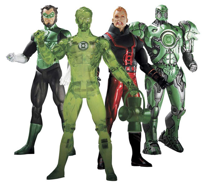 Green Lantern Serie 4 Actionfiguren 17 cm (Set alle 4 Figuren )